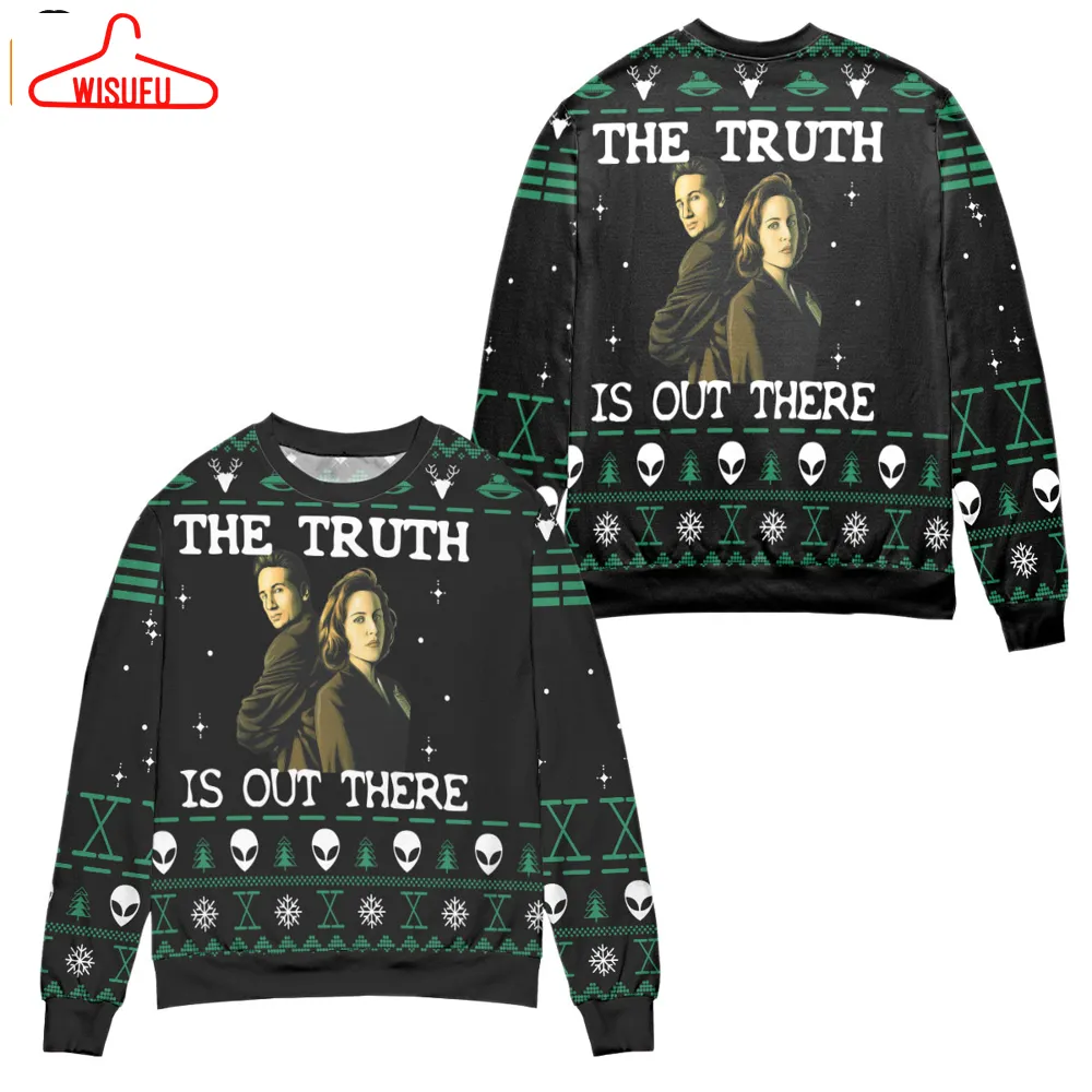 The X Files The Truth Is Out There Ugly Christmas Sweater