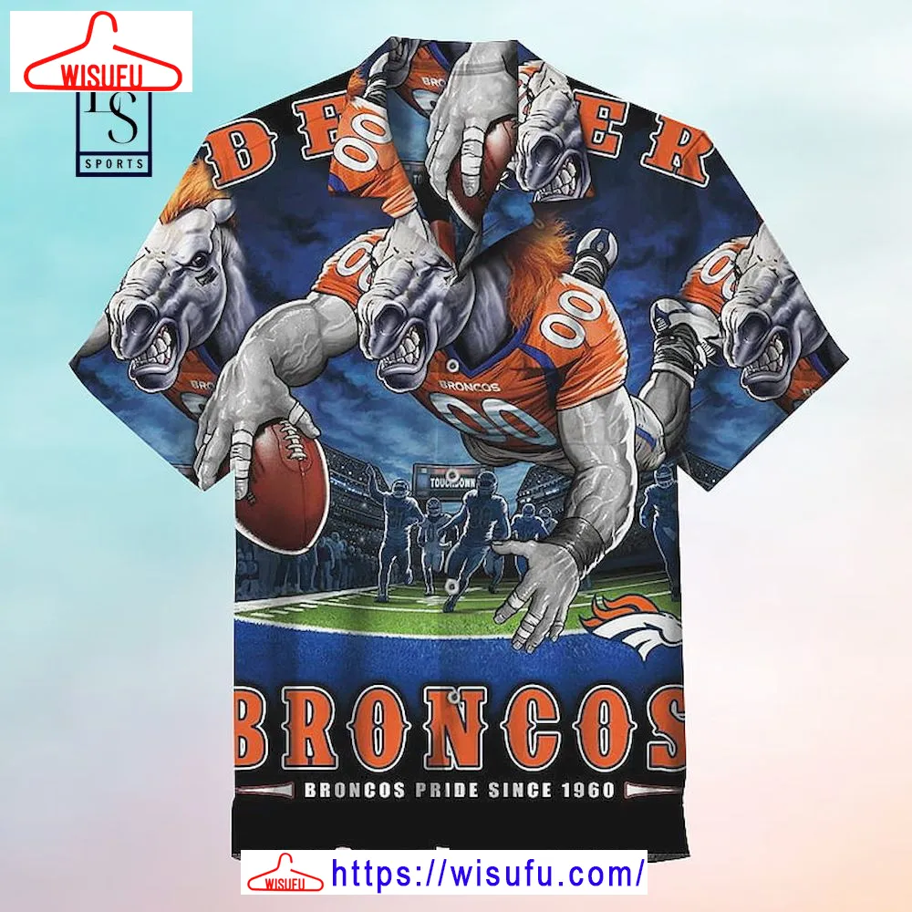 This Is Denver Broncos Game Hawaiian Shirt, New Fashion Gifts