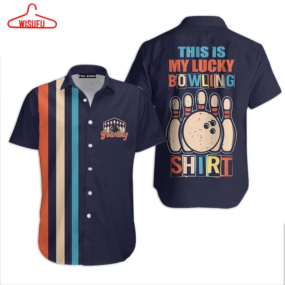 This Is My Lucky Bowling Hawaiian Shirt - For Men & Women - Shirt Gift For Friends, Gift For Family, New Fashion Gifts Vtbl56297