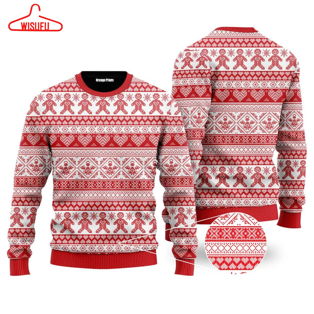 This Is My Red Old Here Ugly Christmas Sweater - For Men & Women - New Winter Fashion Shirt Gift For Family