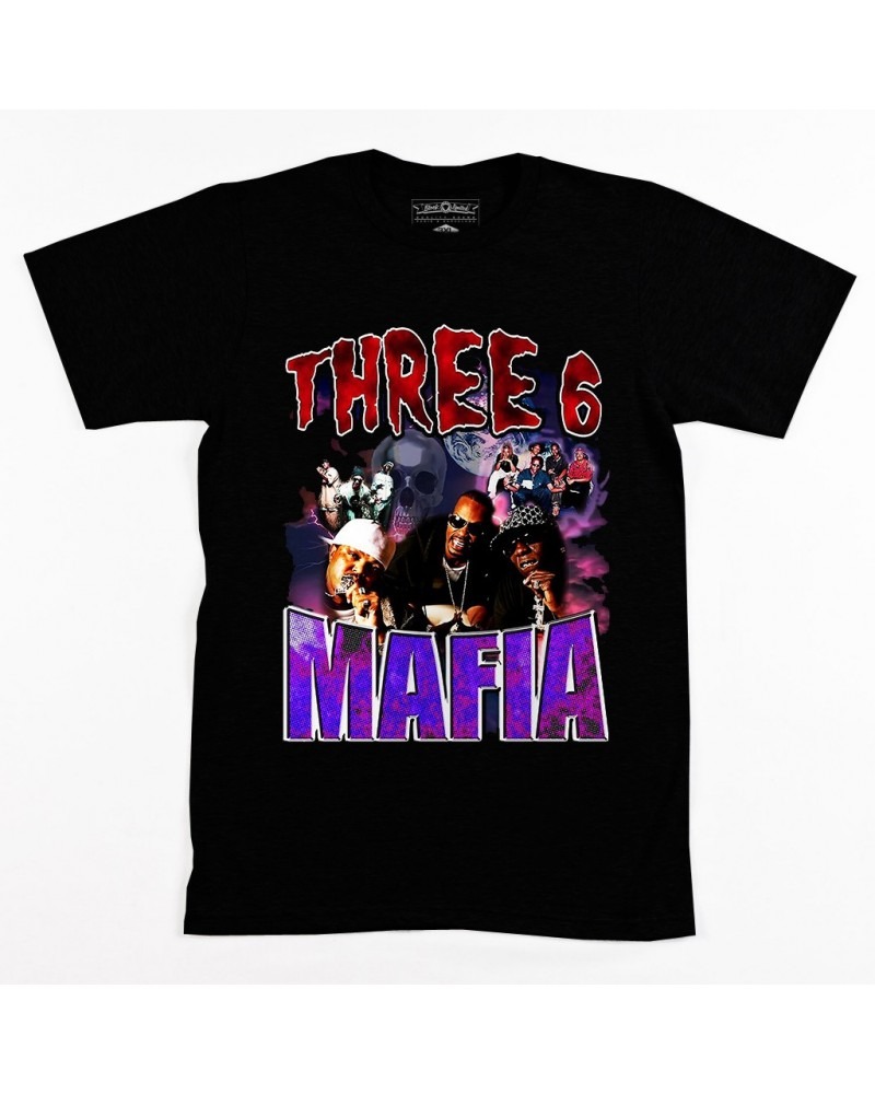 Three Six Mafia Retro Tee - Black