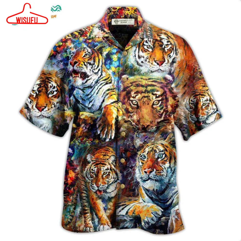 Tiger Eyes Of The Tiger Hawaiian Shirt- Wisufu Aloha