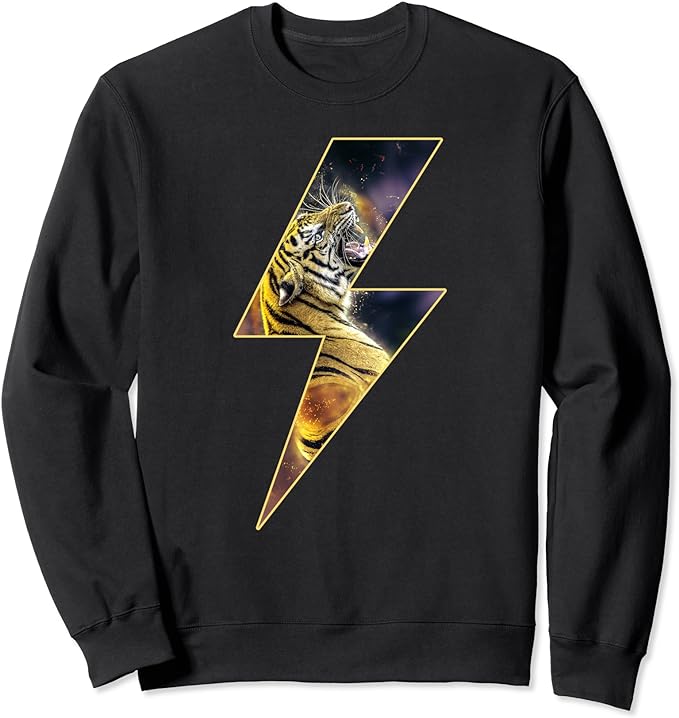 Tiger Lightning Bolt Sweatshirt