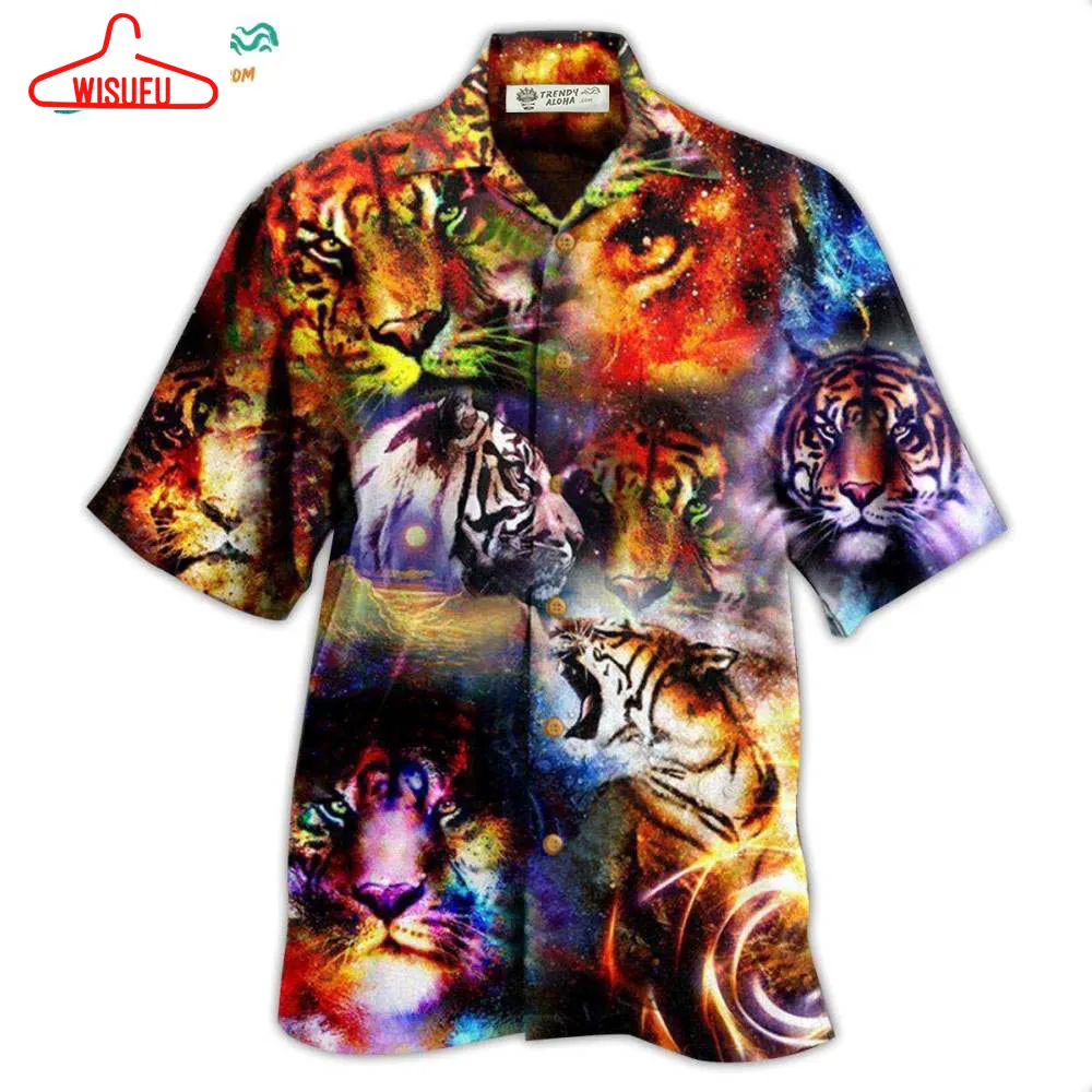 Tiger The Power Of Tiger In The Universe Hawaiian Shirt- Wisufu Aloha