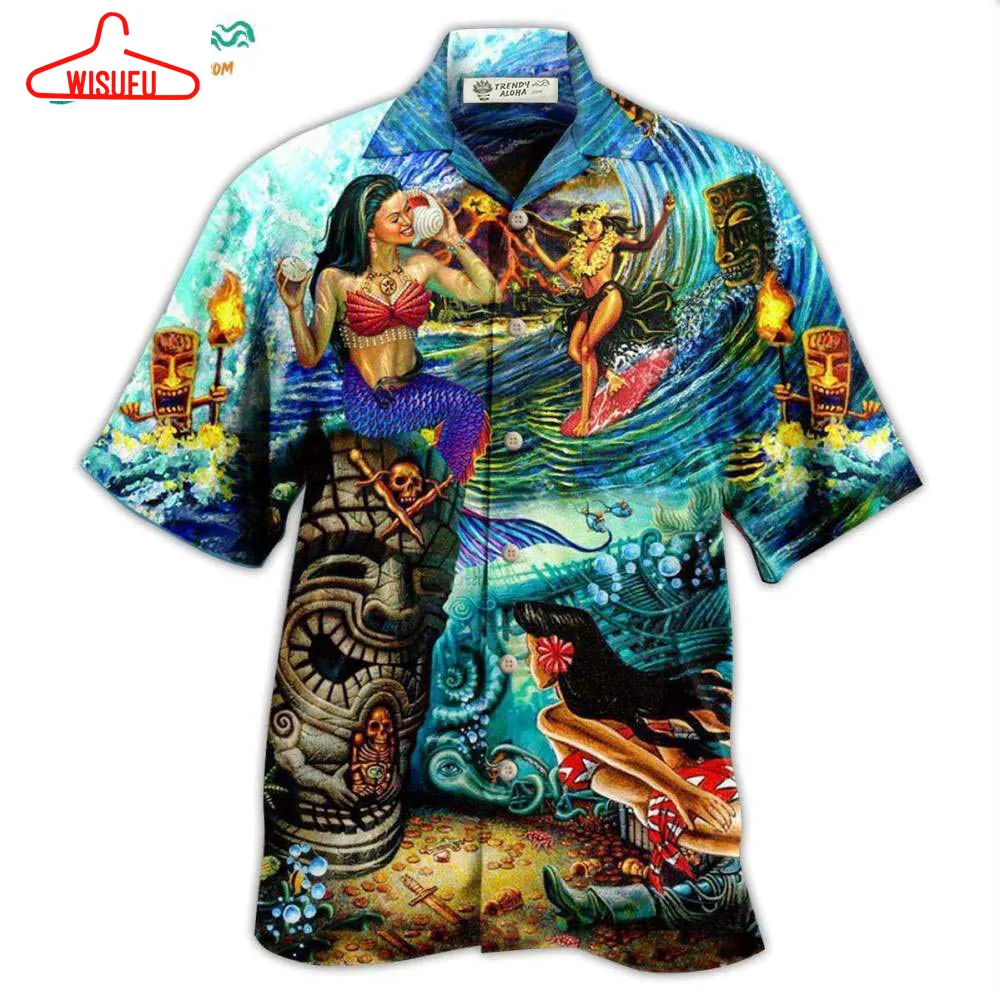 Tiki You Had Me At Aloha Hawaiian Shirt- Wisufu Aloha