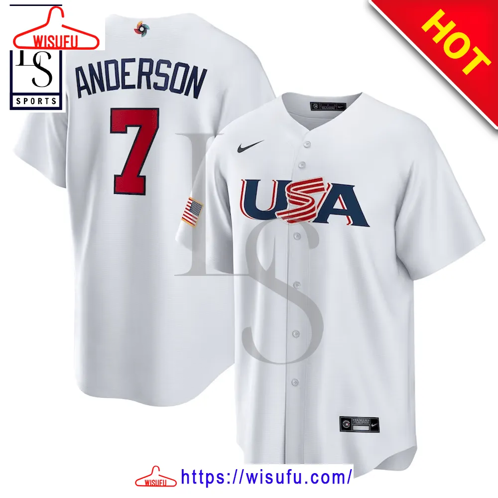 Tim Anderson Usa Baseball Jersey, New Fashion Gifts