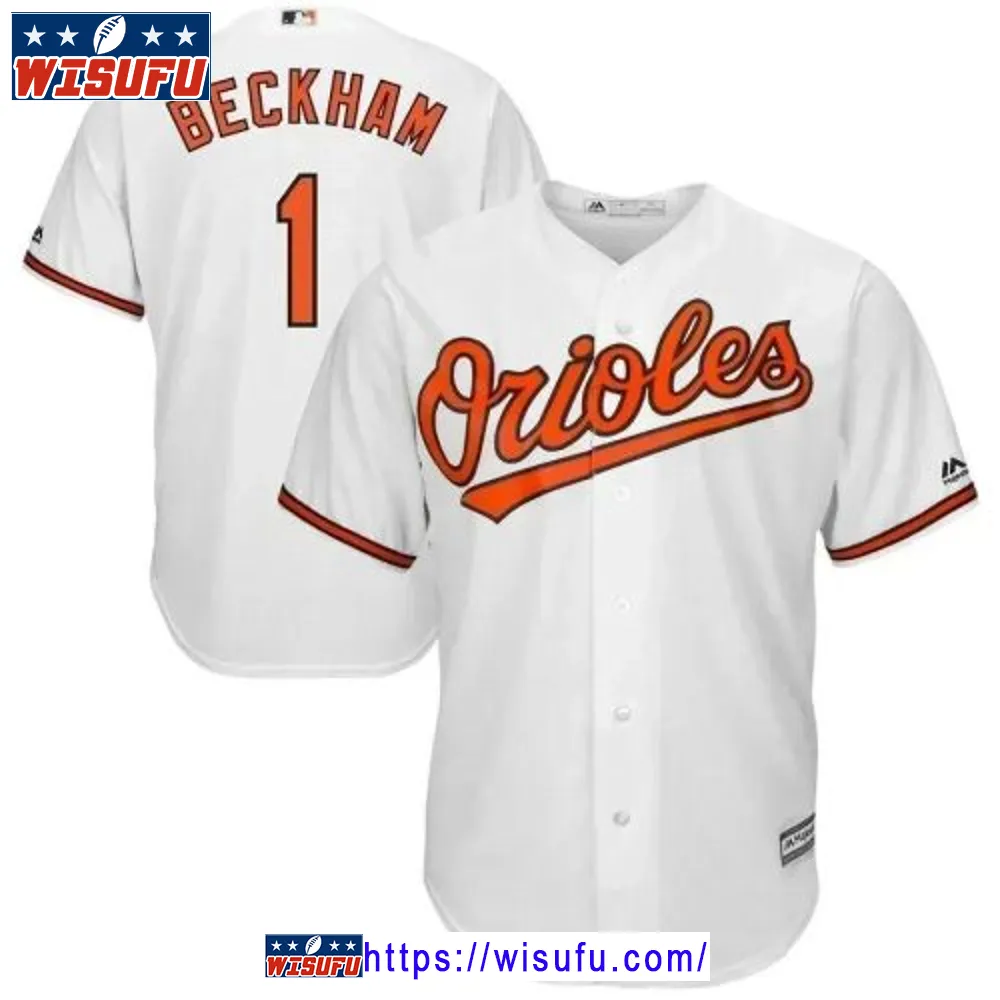 Tim Beckham Baltimore Orioles Home Cool Base Player Jersey - White