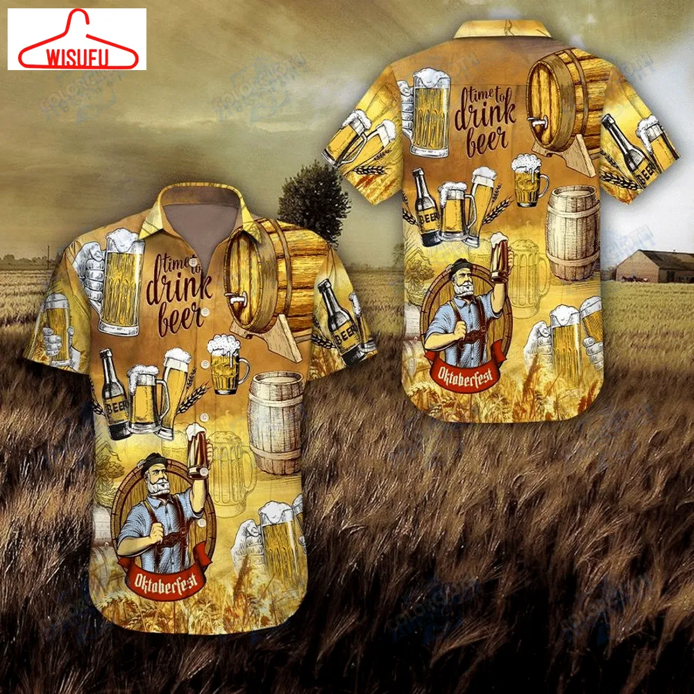 Time To Drink Beer Hawaiian Shirt Tv093407, New Hawaiian Holiday Outfits, New Fashion Gifts