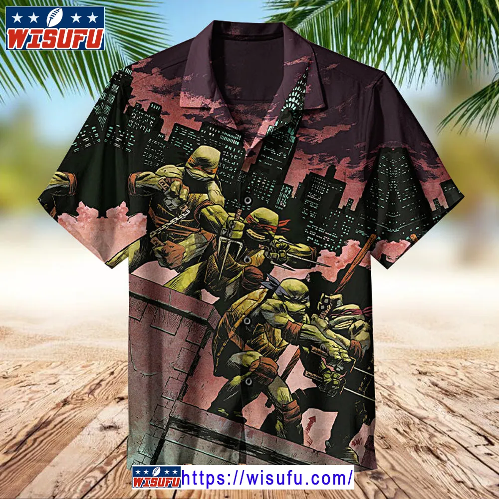 Tmnt -unis-ex Hawaiian Shirt