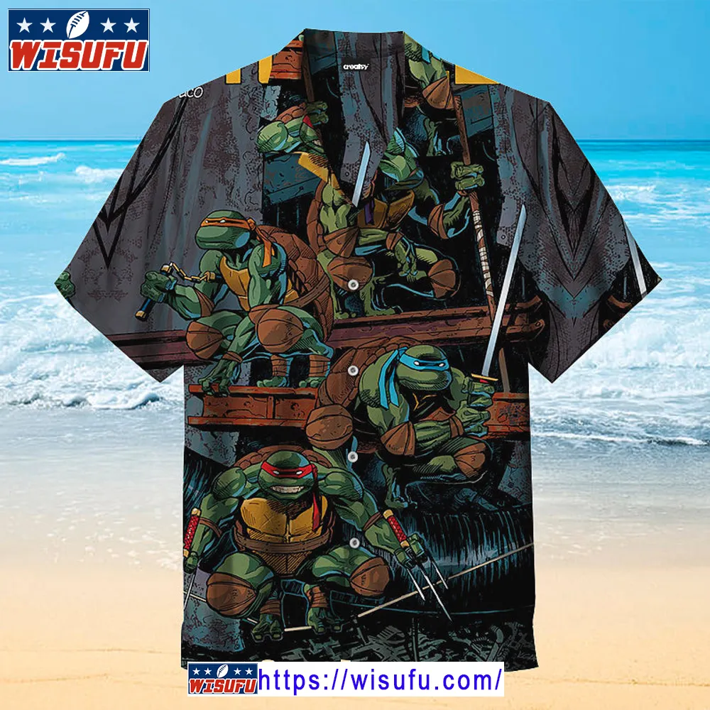 Tmnt -unise-x Hawaiian Shirt Wisufu26078