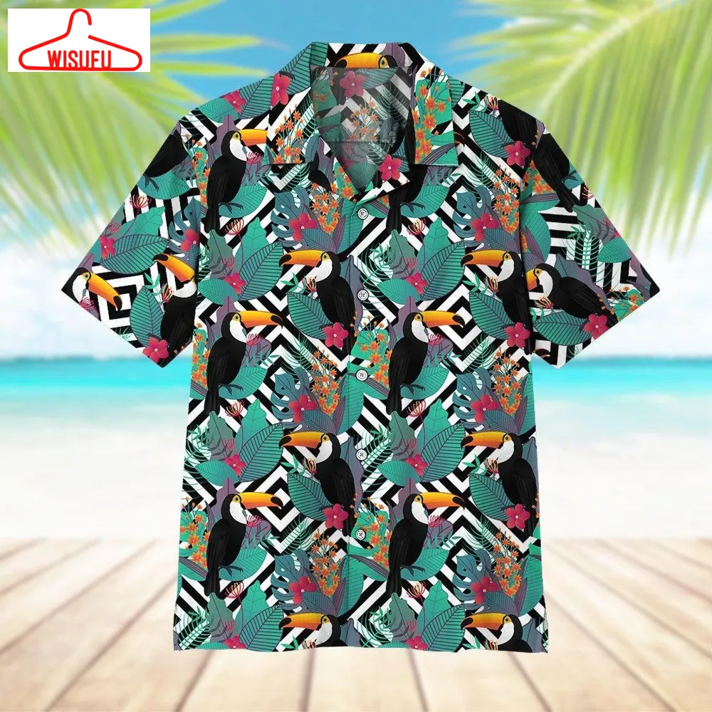 Toco Toucan Hawaiian Shirt - For Men & Women - New Winter Fashion Shirt Gift For Family, New Fashion Gifts