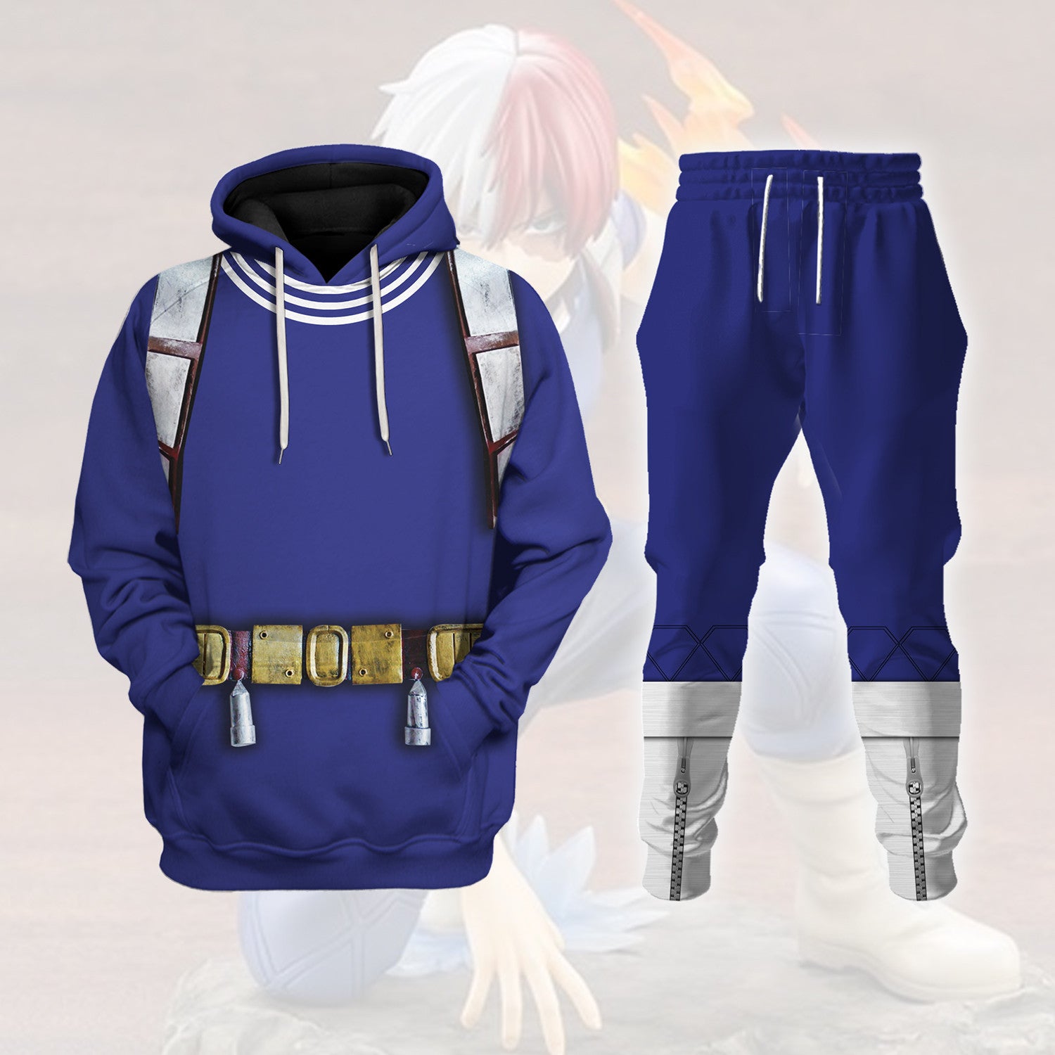 Todoroki My Hero Academia track suit 