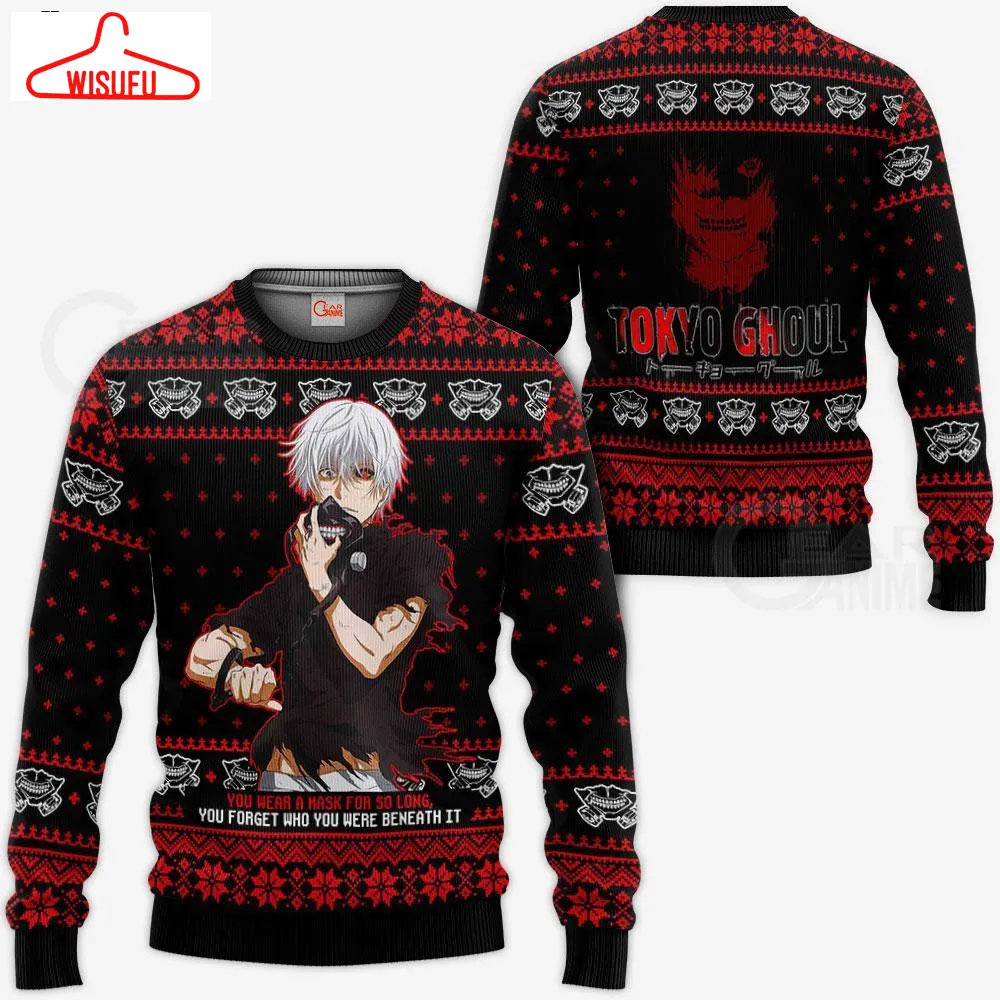 Tokyo Ghoul Ken Kaneki Ugly Christmas Sweater