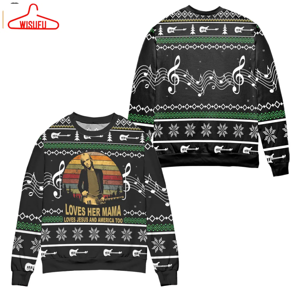 Tom Petty And The Heartbreakers Ugly Christmas Sweater