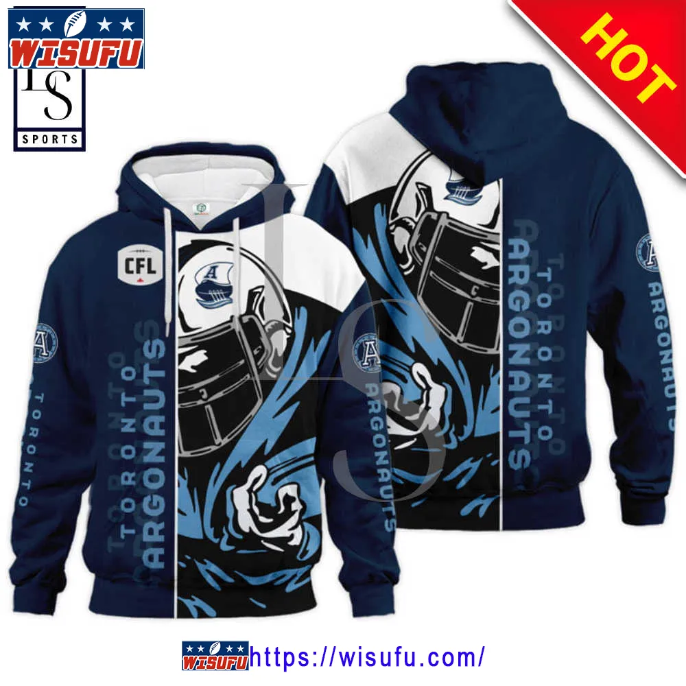 Toronto Argonauts 2023 Cfl Football Hoodie