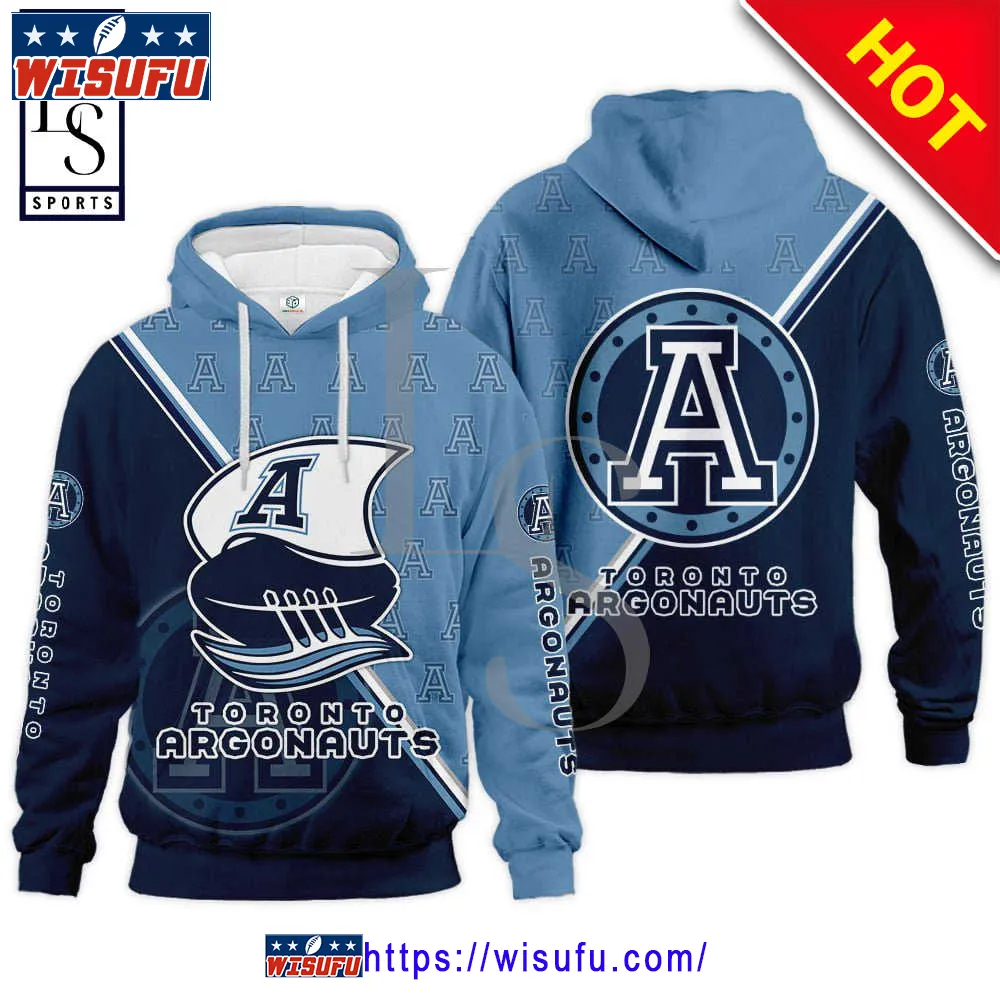 Toronto Argonauts Cfl Logo Hoodie