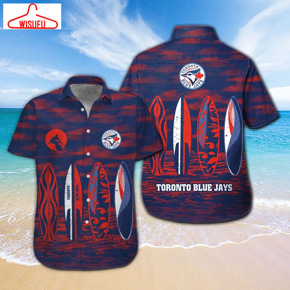 Toronto Blue Jays Hawaiian Shirt And Shorts 265 L1mth1902, New Hawaiian Holiday Outfits, New Fashion Gifts