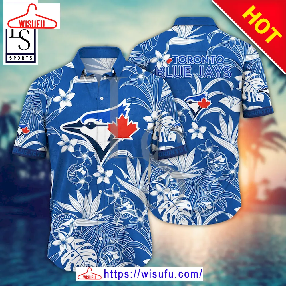 Toronto Blue Jays Ml-b Summer Flower Aloha Hawaii Shirt, New Fashion Gifts