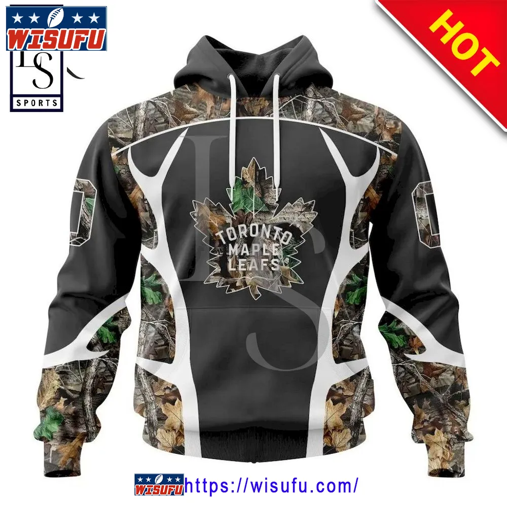 Toronto Maple Leafs Special Camo Hunting Personalized Hoodie