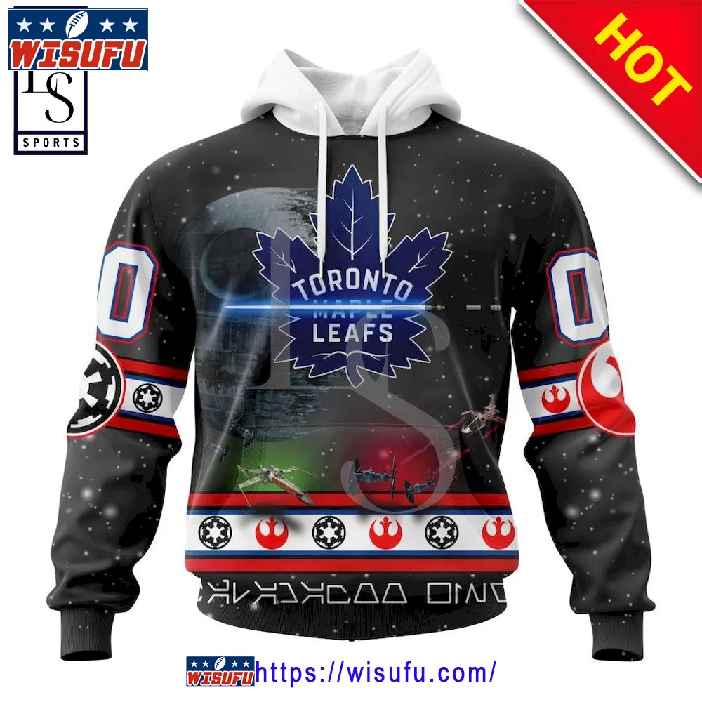 Toronto Maple Leafs Special Star Wars Personalized Hoodie