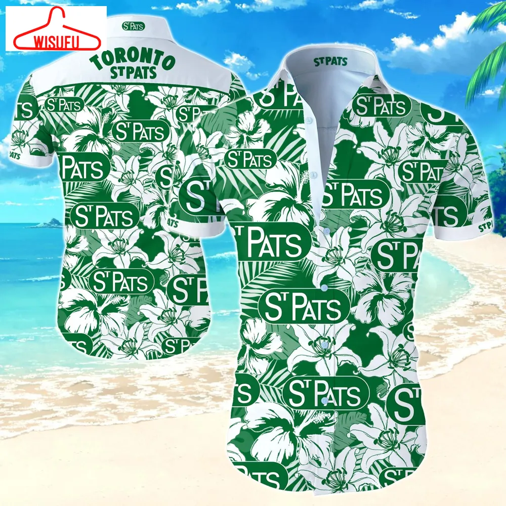 Toronto St Patricks Hawaiian Shirt, Saint Patrick's Day Gift Ideas, New Fashion Gifts