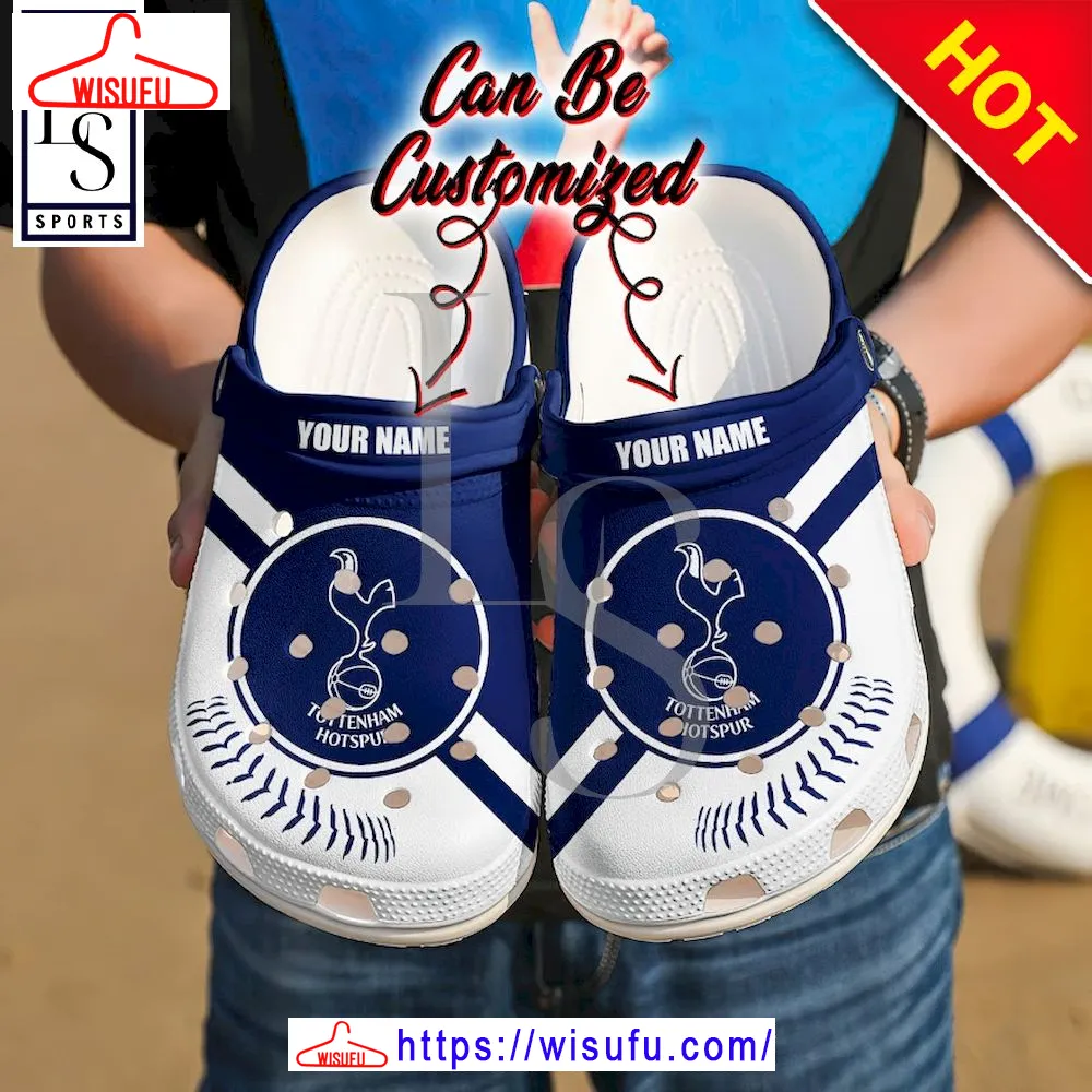 Tottenham Fc Custom Name Clogs Shoes