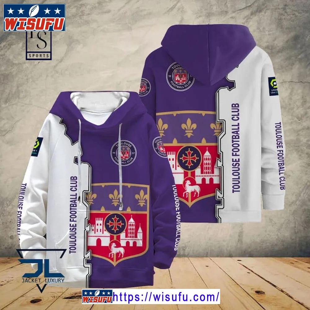 Toulouse Fc Ligue 1 Hoodie 3d