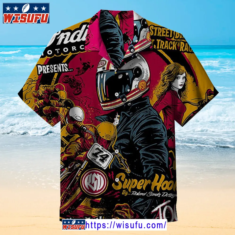 Touring Motorcycle -universal Hawaiian Shirt