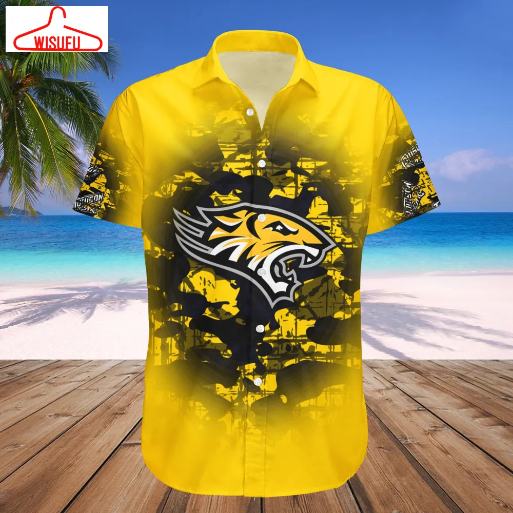 Towson Tigers Camouflage Vintage Hawaiian Shirt, New Fashion Gifts