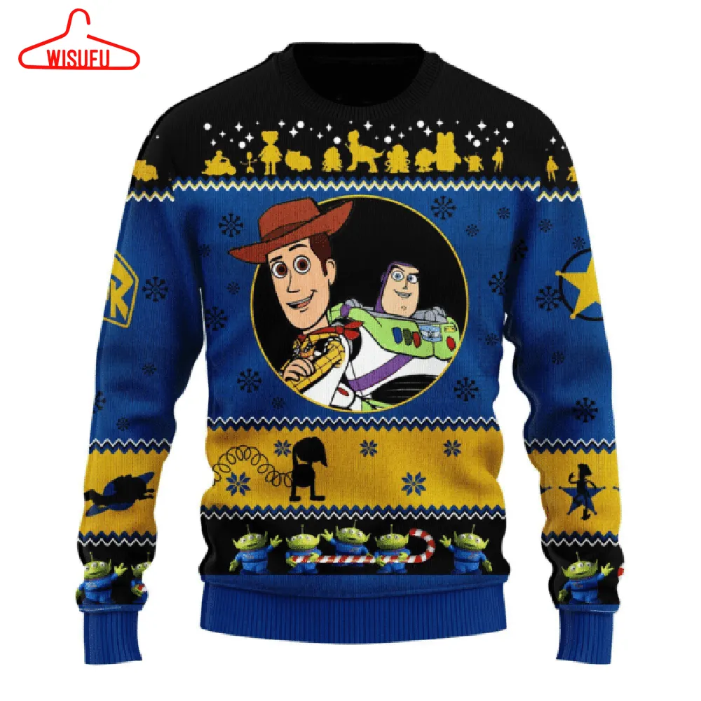 Toy Story Ugly Sweater Gifts, Toy Story Gift Fan Ugly Sweater