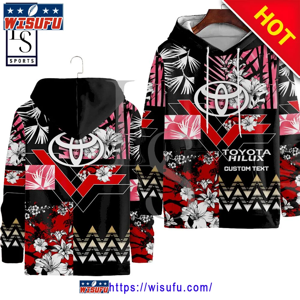 Toyota Hilux Nature Custom Name Hoodie