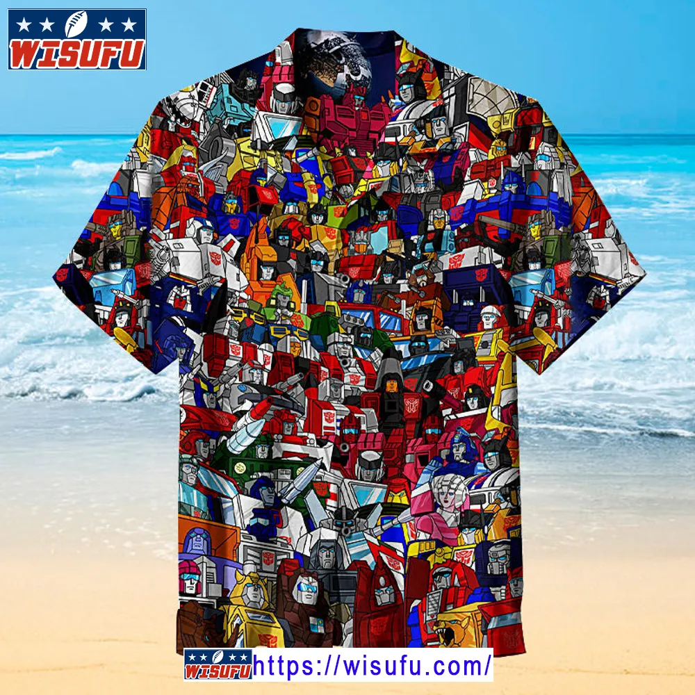 Transformers -universal Hawaiian Shirt