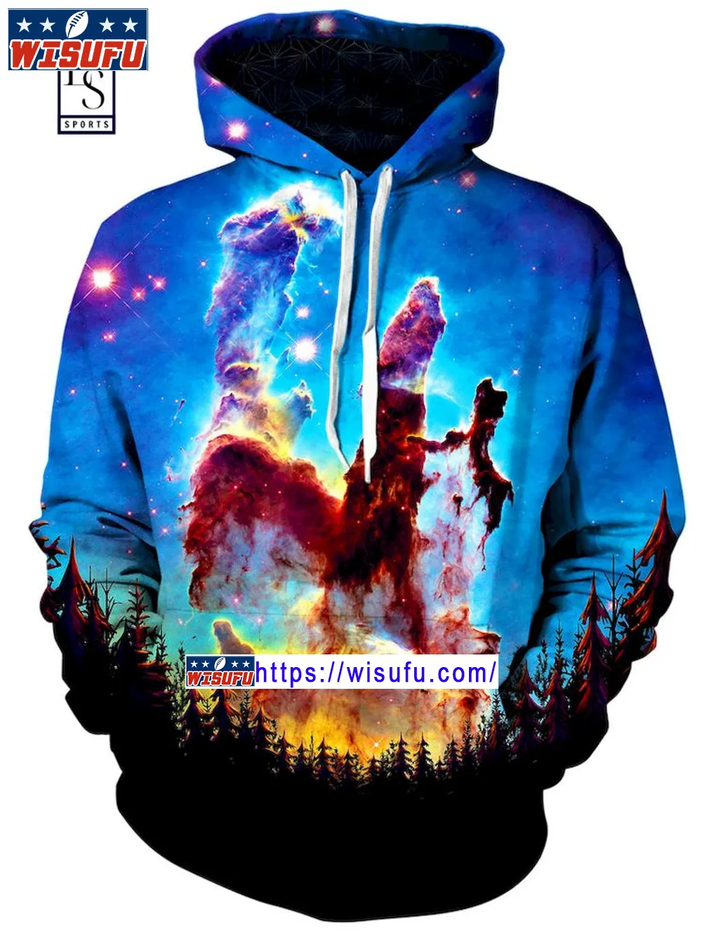 Tree Space Unise-x Hoodie