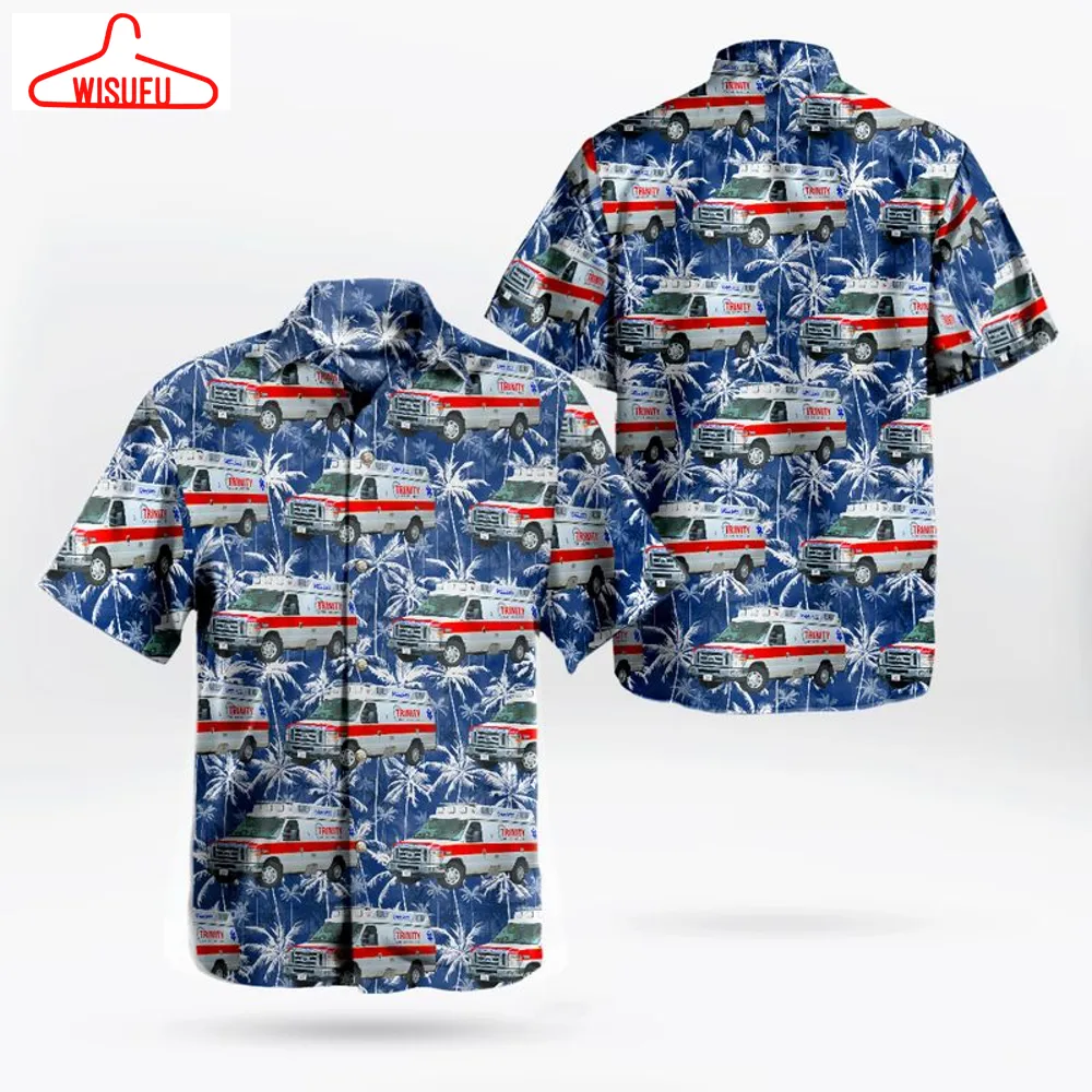 Trinity Ems Inc. Lowell Massachusetts Fleet Hawaiian Shirt, New Fashion Gifts