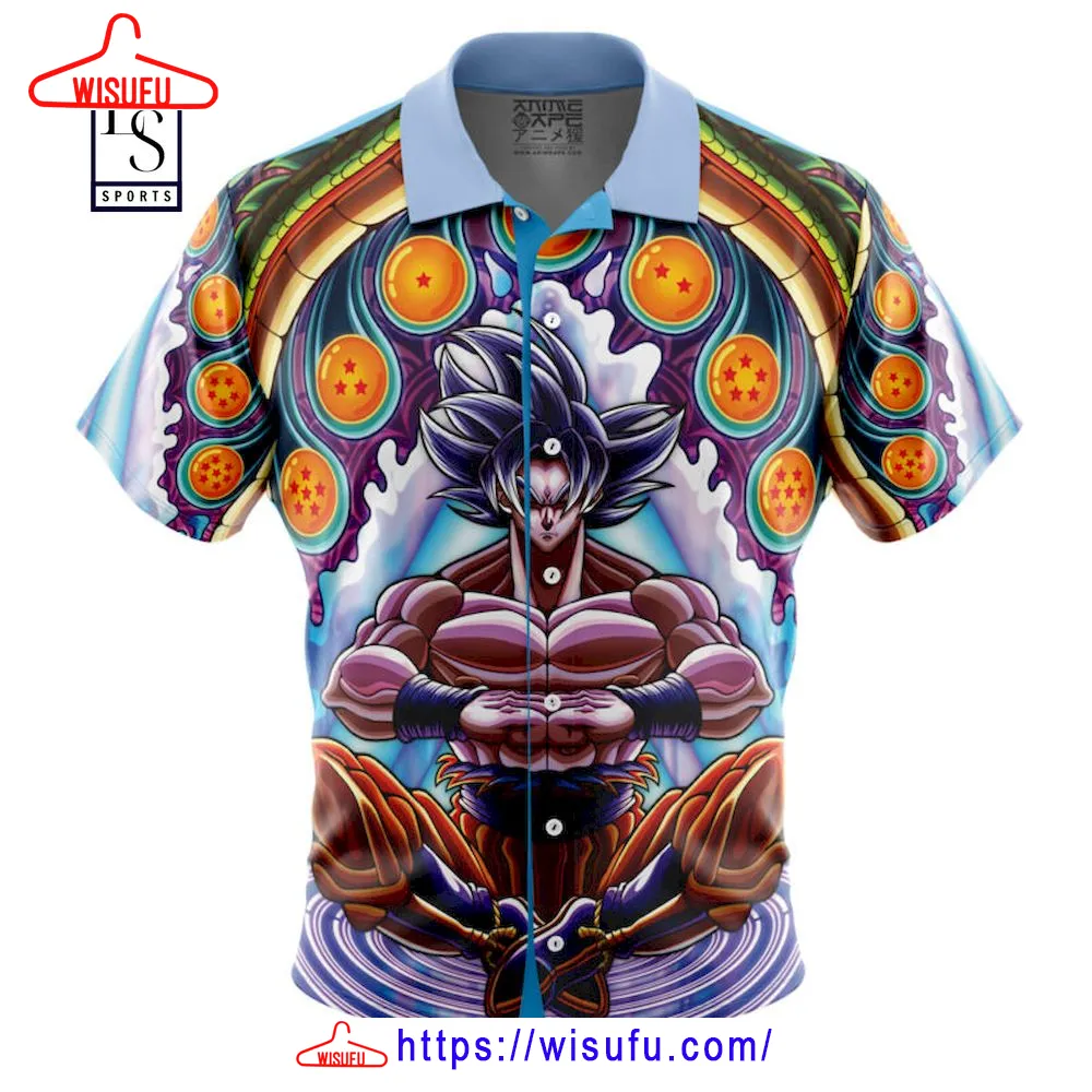 Trippy Ultra Instinct Goku Dragon Ball Super Hawaiian Shirt, New Fashion Gifts