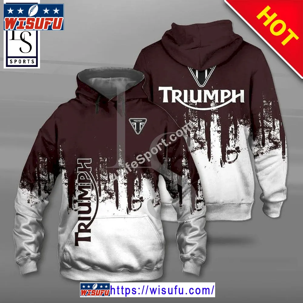 Triumph Racing Hoodie 3d