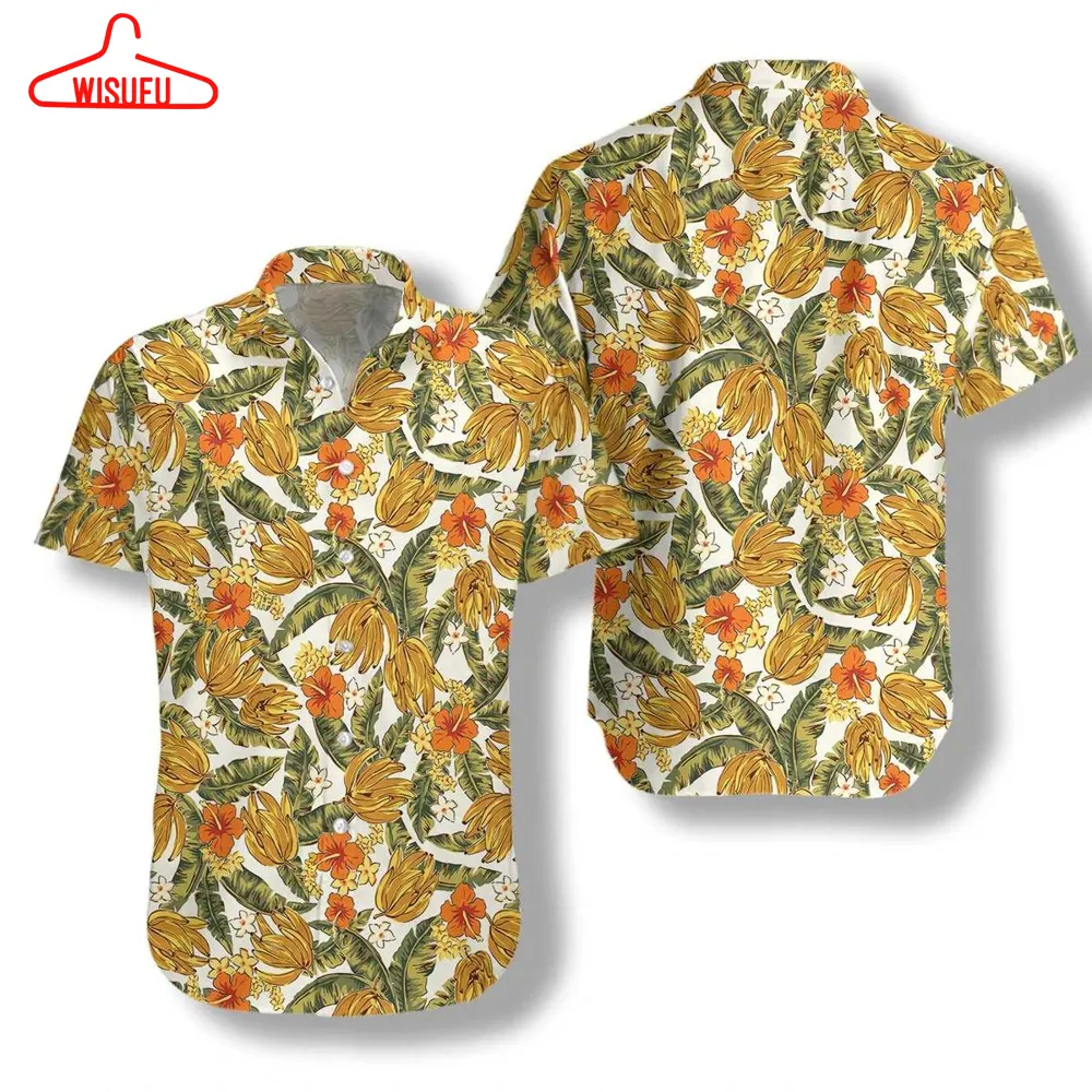 Tropical Banana Plant Hawaiian Shirt - For Men & Women - New Winter Fashion Shirt Gift For Family, New Fashion Gifts Vtbl11903