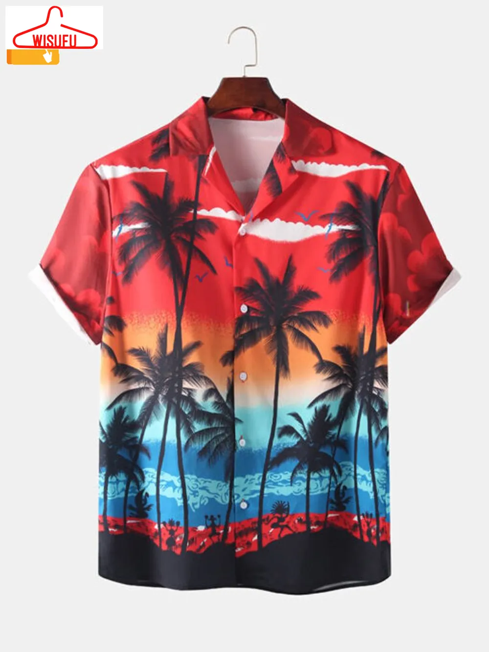 Tropical Coconut Beach Hawaiian Shirt, New Fashion Gifts