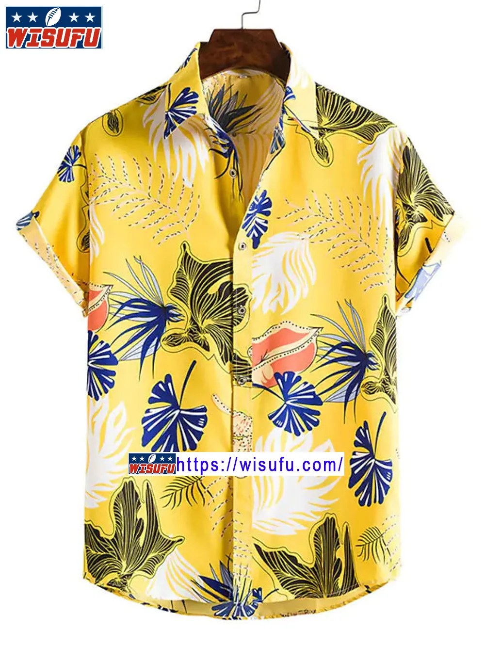 Tropical Leaves - Hawaiian Shirt