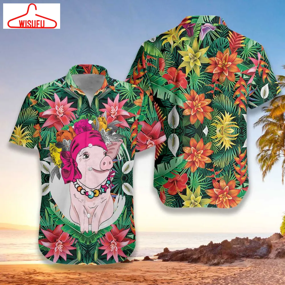 Tropical Pig Hawaiian Shirt