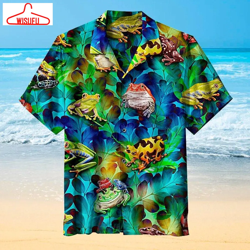 Tropical Rain Frog Hawaiian Shirt - For Men & Women - New Winter Fashion Shirt Gift For Family, New Fashion Gifts