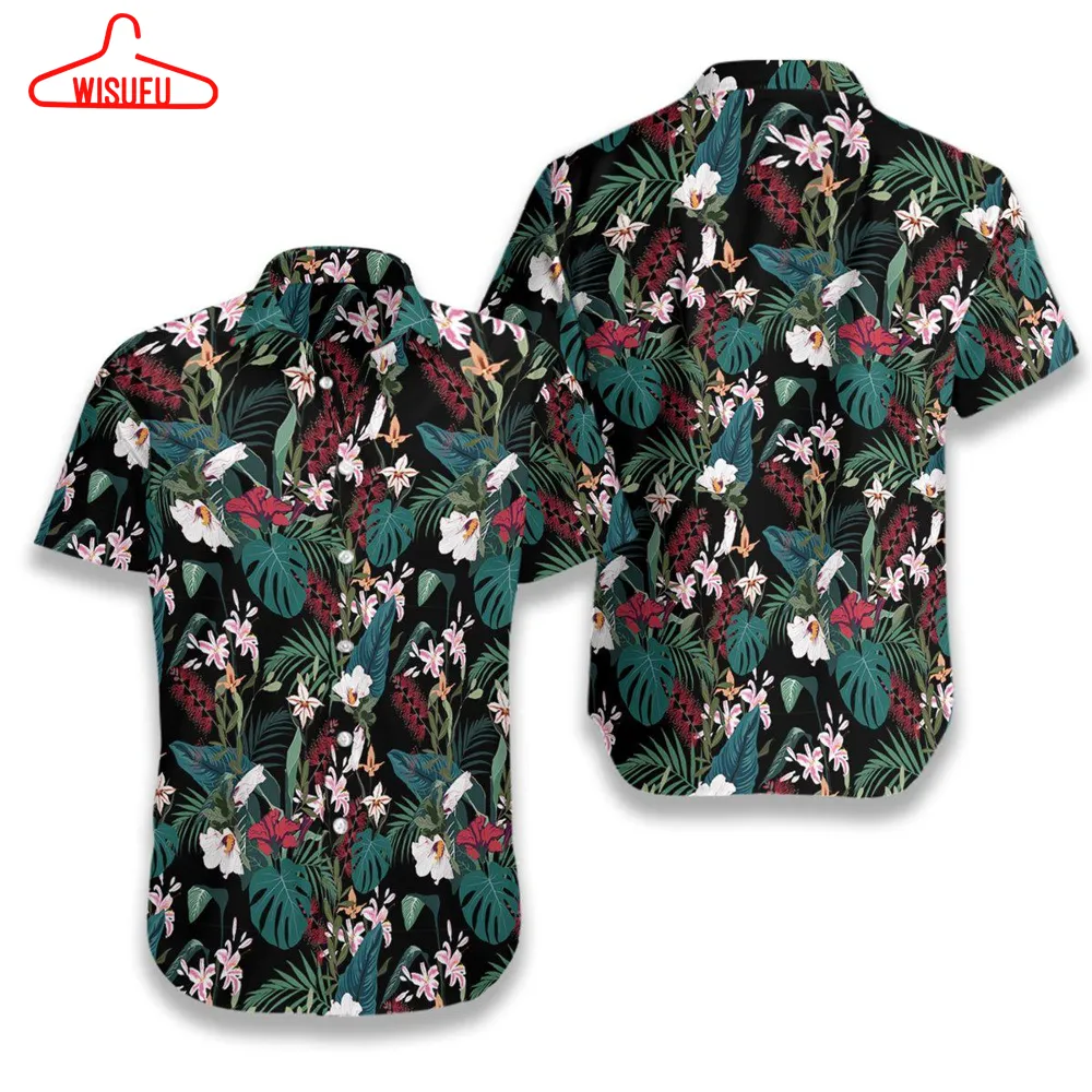 Tropical Seamless Hawaiian Shirt - For Men & Women - New Winter Fashion Shirt Gift For Family, New Fashion Gifts