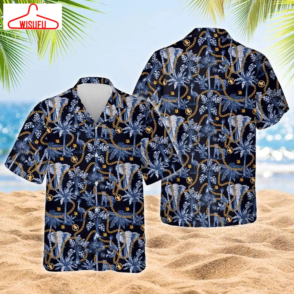 Tropical Trees Hawaiian Shirt - For Men & Women - New Winter Fashion Shirt Gift For Family, New Fashion Gifts