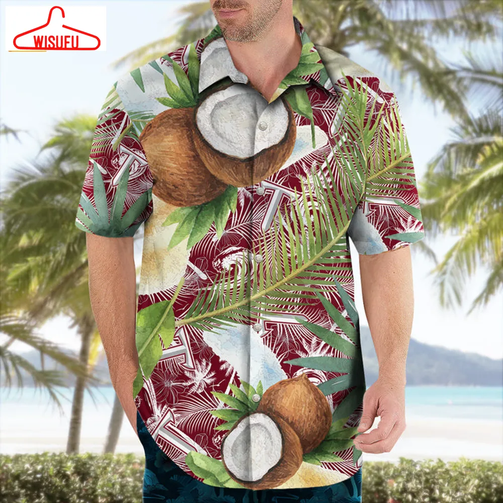 Troy Trojans Coconut Tropical Hawaiian Shirt, New Fashion Gifts