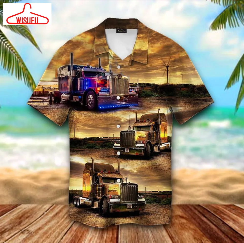 Truck Fantasy Hawaiian Shirt - For Men & Women - New Winter Fashion Shirt Gift For Family, New Fashion Gifts