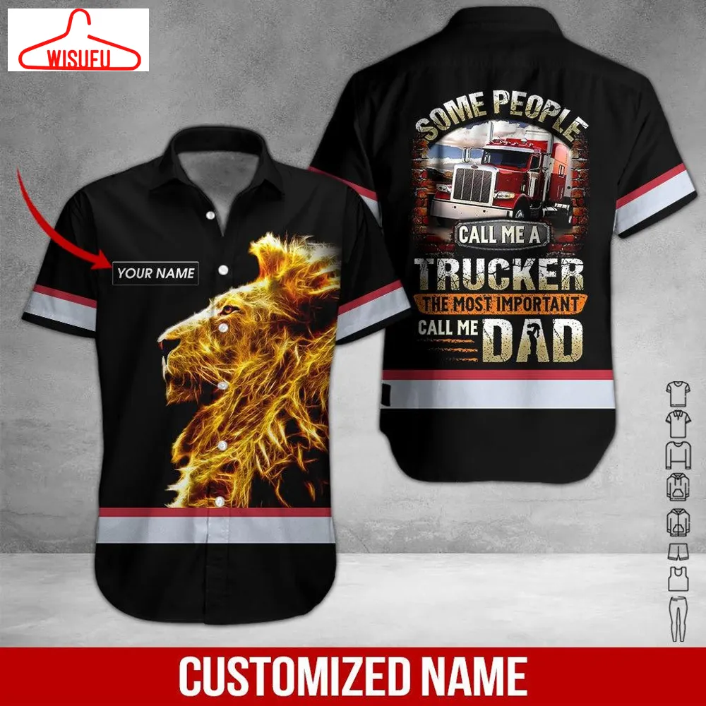 Trucker Uniform Custom Hawaiian Shirt - For Men & Women - New Winter Fashion Shirt Gift For Family, New Fashion Gifts Vtbl46954