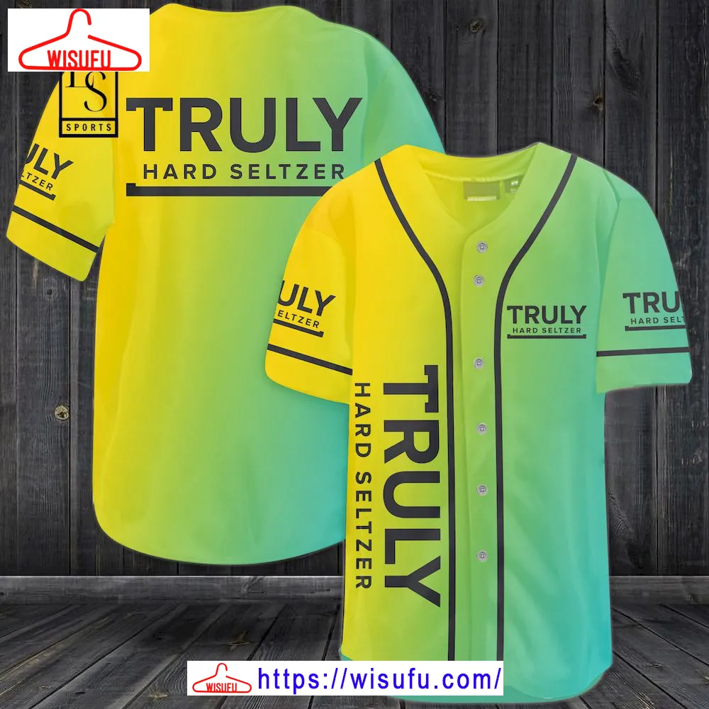 Truly Seltzer Baseball Jersey, New Fashion Gifts