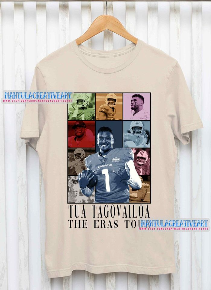 Tua Tagovailoa The Eras T Shirt, Unisex Shirt