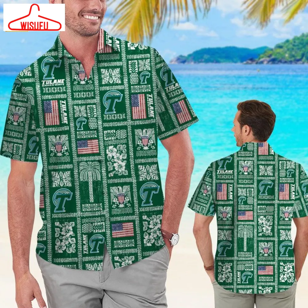 Tulane Green Wave Summer Commemorative Hawaiian Shirt, New Fashion Gifts