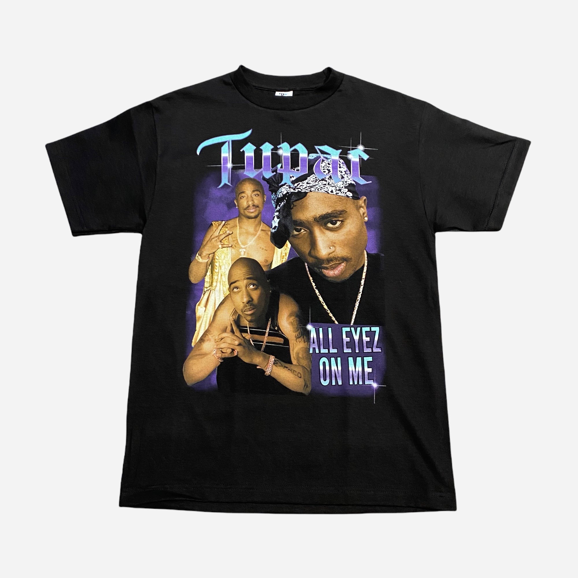 Tupac 90's Retro Unisex Black Graphic T-Shirt